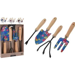 Homestyle Tuingereedschap Bloemen 4-Dlg - Handgereedschap - 3 Assorti