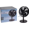 Homestyle Ventilator Tafel Model - Ventilator - Ø30 cm Zwart