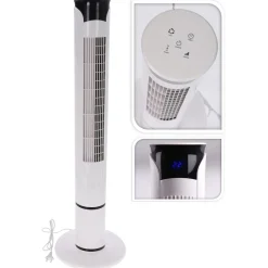 Homestyle Ventilator Toren Model - Ventilator - 107 cm Wit