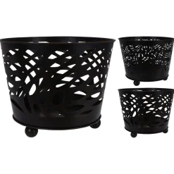 Homestyle Vuurkorf Dia - Terrasverwarming - 45x35 cm Zwart