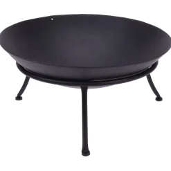 Homestyle Vuurschaal Op Standaard - Terrasverwarming - 57 cm Zwart