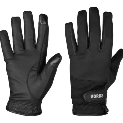 Horka Outdoor Handschoenen Blauw&Zwart - Ruiteraccessoires