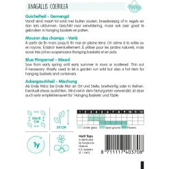 Hortitops Anagallis - Guichelheil Gemengd - Bloemenzaden - 300 mg