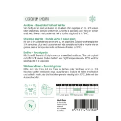 Hortitops Andijvie Breedblad Volhart Winter - Groentezaden - 3 g