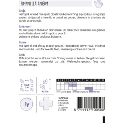 Hortitops Anijs - Kruidenzaden - 3 g