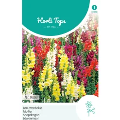 Hortitops Antirrhinum - Leeuwenbekje Hoog Gemengd - Bloemenzaden - 500 mg