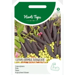 Hortitops Capucijners Ezetha’s Krombek Blauwschok - Groentezaden - 100 g