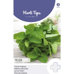 Hortitops Citroenmelisse - Kruidenzaden - 500 mg