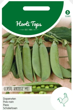 Hortitops Doperwten Eerste Vroege Mei (Meikoningin) - Groentezaden - 100 g