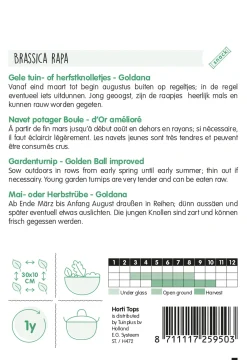 Hortitops Gele Tuin- Of Herfstknolletjes Goldana - Groentezaden - 10 g