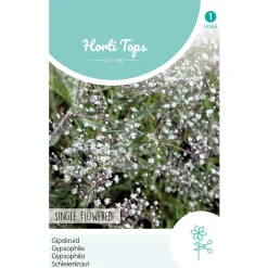Hortitops Gypsophila - Gipskruid Enkelbloemig Wit - Bloemenzaden - 500 mg