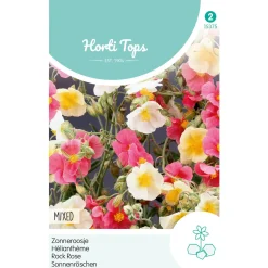 Hortitops Helianthemum - Zonneroosje Gemengd - Bloemenzaden - 250 mg