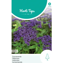 Hortitops Heliotropium - Zonnewende Marine Blauw - Bloemenzaden - 200 mg
