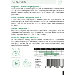 Hortitops Kropsla Kagraner Sommer 2 - Groentezaden - 3 g