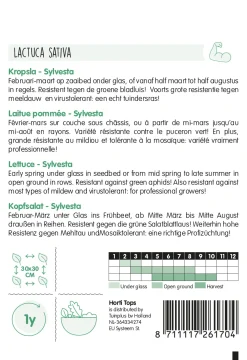 Hortitops Kropsla Mafalda - Luisresistent (Wordt Sylvesta) - Groentezaden - 400 mg