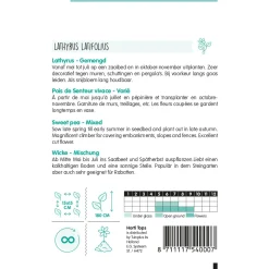 Hortitops Lathyrus - Brede Lathyrus Gemengd - Bloemenzaden - 2 g