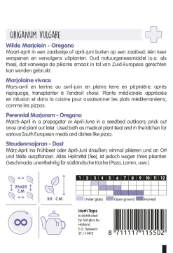 Hortitops Marjolein - Oregano (Rosebloeiend) - Kruidenzaden - 250 mg