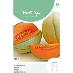 Hortitops Meloenen Oranje Magenta F1 (Wordt Tzt Bari F1) - Groentezaden - 6 stuks