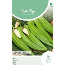 Hortitops Okra Clemson Spineless - Groentezaden - 3 g