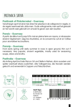 Hortitops Pastinaak Guernsey (Pinksternakel) - Groentezaden - 5 g