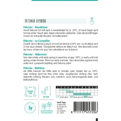 Hortitops Petunia Raadsheer - Bloemenzaden - 100 mg