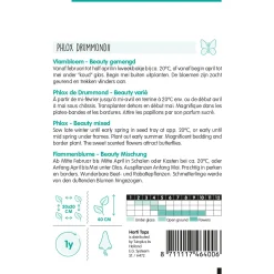 Hortitops Phlox - Vlambloem Beauty Gemengd - Bloemenzaden - 500 mg