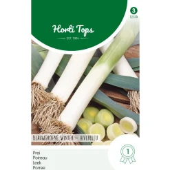Hortitops Prei Blauwgroene Winter - Sel. Hiverbleu - Groentezaden - 3 g