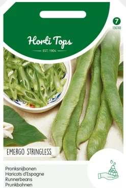 Hortitops Pronksnijbonen Emergo Stringless - Groentezaden - 100 g