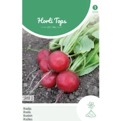 Hortitops Radijs Saxa 2 - Groentezaden - 10 g