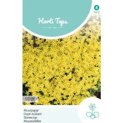 Hortitops Sedum - Muurpeper Geel - Bloemenzaden - 125 mg