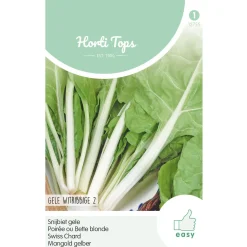 Hortitops Snijbiet Blonde A Carde Blanche - Gele Witribbige  2 - Groentezaden - 5 g