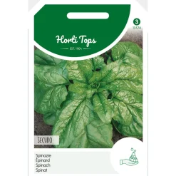 Hortitops Spinazie Securo - Groentezaden - 50 g