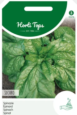Hortitops Spinazie Securo - Groentezaden - 50 g