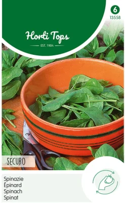 Hortitops Spinazie Securo - Groentezaden - 100 g
