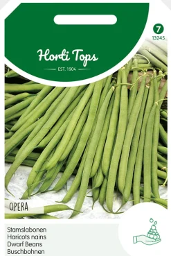 Hortitops Stamslabonen Opera (Gourmetboontje) - Groentezaden - 100 g
