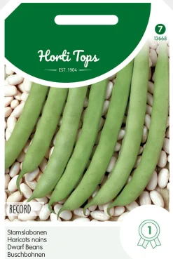 Hortitops Stamslabonen Record - Groentezaden - 250 g