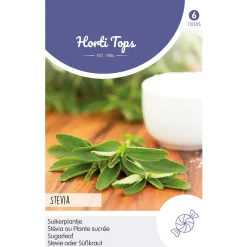 Hortitops Stevia - Suikerplantje Of Honingkruid - Groentezaden - 25 stuks