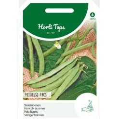 Hortitops Stokslabonen Mechelse Tros - Zonder Draad - Groentezaden - 100 g