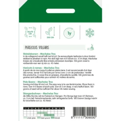 Hortitops Stokslabonen Mechelse Tros - Zonder Draad - Groentezaden - 100 g