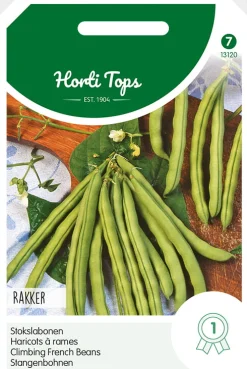 Hortitops Stokslabonen Rakker - Groentezaden - 100 g