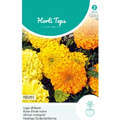Hortitops Tagetes - Lage Afrikaan Maximix - Bloemenzaden - 500 mg