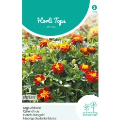 Hortitops Tagetes - Lage Afrikaan Petite Harmony - Bloemenzaden - 1 g
