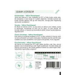 Hortitops Tomaten Yellow Pearshaped - Groentezaden - 500 mg