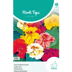 Hortitops Tropaeolum - Oost-Indische Kers Jewel - Bloemenzaden - 3 g