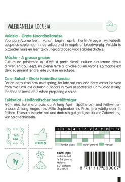 Hortitops Veldsla Grote Noordhollandse - Groentezaden - 5 g