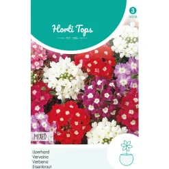 Hortitops Verbena - Ijzerhard Gemengd - Bloemenzaden - 400 mg