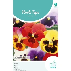 Hortitops Viola - Viool Aalsmeerse Reuzen - Bloemenzaden - 400 mg