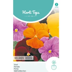 Hortitops Viola - Viool Hollandse Reuzen Gemengd - Bloemenzaden - 400 mg