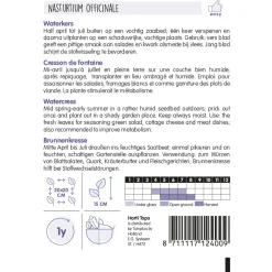 Hortitops Waterkers - Groentezaden - 750 mg