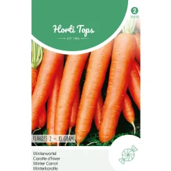 Hortitops Winterwortelen Flakkée 2 -10g - Groentezaden - 10 g